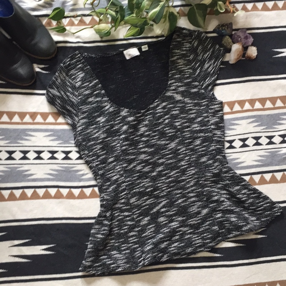 🌿 Anthropologie peplum top